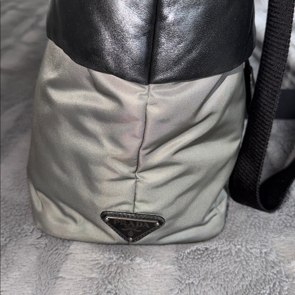 Prada Men's Black and Gray Duffel Bag - Picture 10 of 15